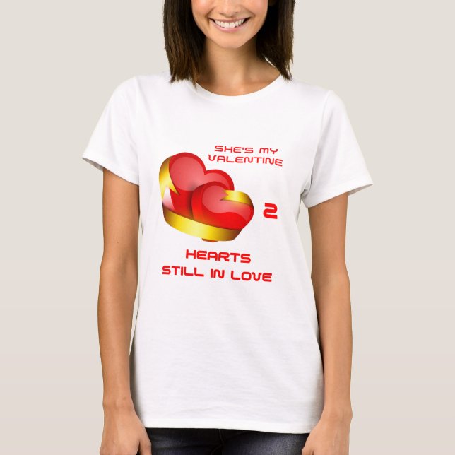 Valentines Day Shirt for couples. (Front)