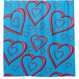 Valentine's Day Shower Curtain