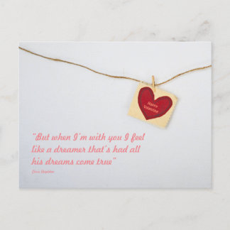 Valentine's Day simple elegant card 01