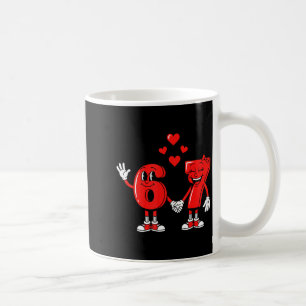 Valentines Day Six Seven Hearts 6 7 Meme Gen Alpha Coffee Mug