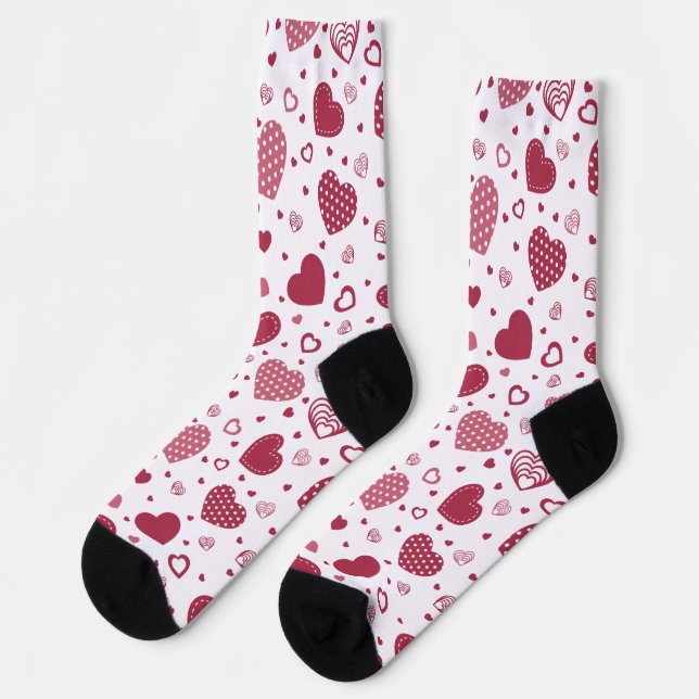 Valentines day Socks (Left)