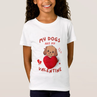 Valentine's day special gift for dog lover T-shirt