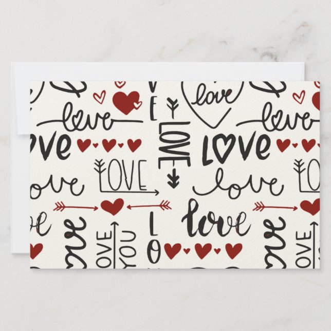 Valentines Day Stationery (Front)