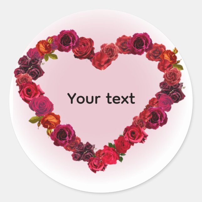 Valentine's day sticker  (Front)