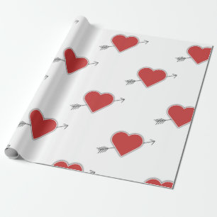 Valentine's Day, sweet hearts Wrapping Paper