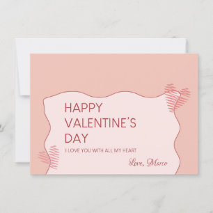Valentine's Day Sweet Holiday Card