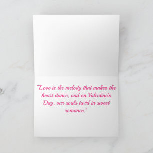Valentines Day-Sweet Romance Card