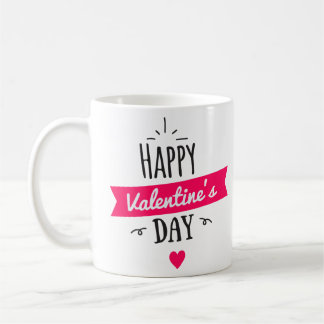 Valentine's Day T-shirt Coffee Mug