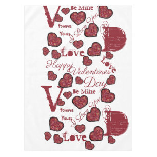VALENTINES DAY TABLECLOTH