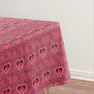 Valentine's Day Tablecloth Heart