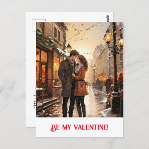 Valentine's Day. Talk about your love! Postcard