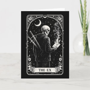 Valentines Day Tarot Card The Ex Gothic Love Break