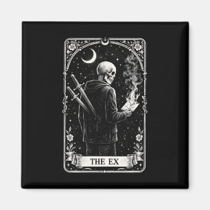 Valentines Day Tarot Card The Ex Gothic Love Break Magnet