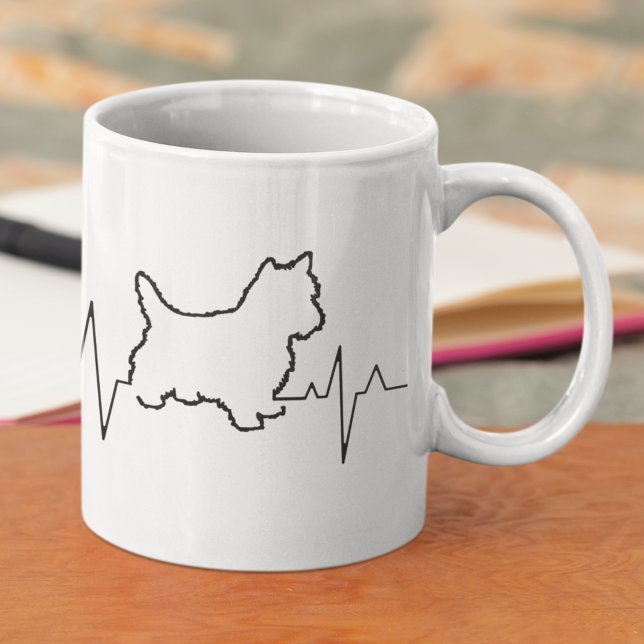 Valentine's Day Theme Yorkshire Terrier Dog Lover Coffee Mug (Creator Uploaded)