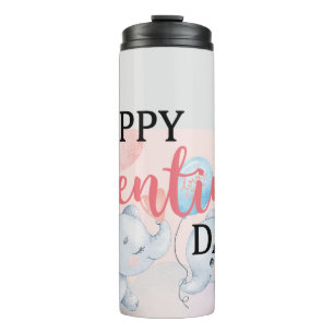valentine's day thermal tumbler