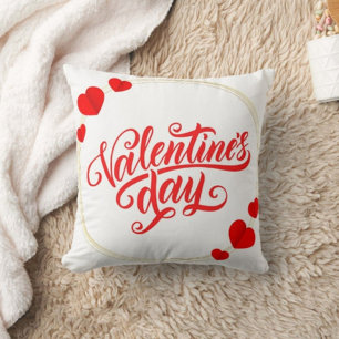 Valentine's day Throw Pillow 