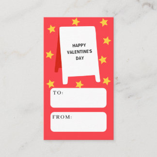 Valentine's Day To and From Card