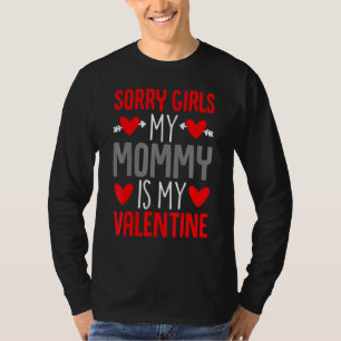 Valentines Day Toddler Boys Mommy Is My Valentine  T-Shirt