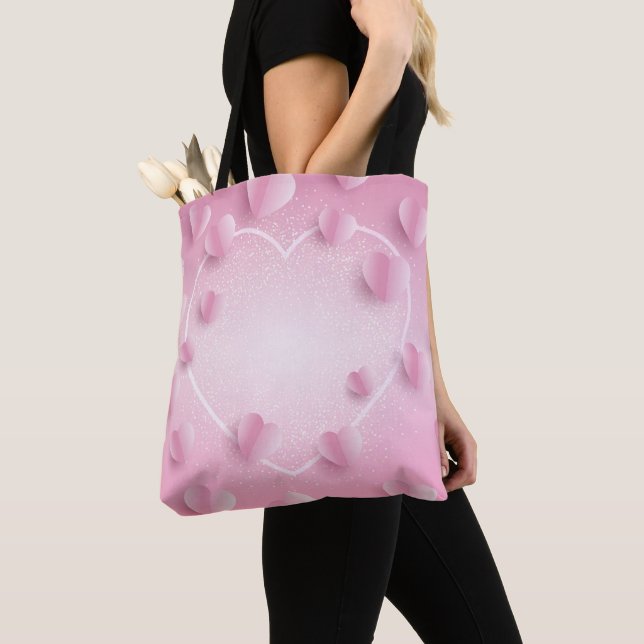 Valentine's Day Tote Bag (Close Up)