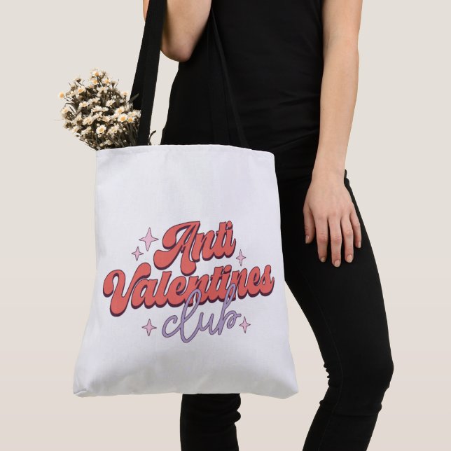Valentine's Day Tote Bag (Close Up)