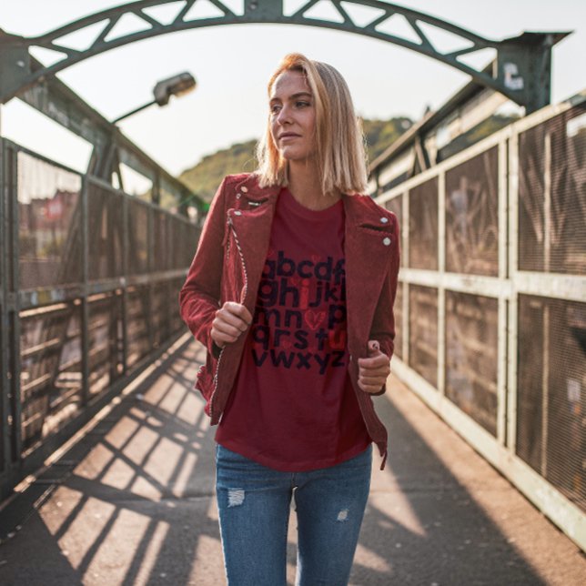 Valentines Day Typography Design for Teachers T-Shirt (Creator Uploaded)