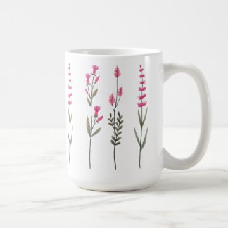Valentine's Day Wildflowers Coffee Mug