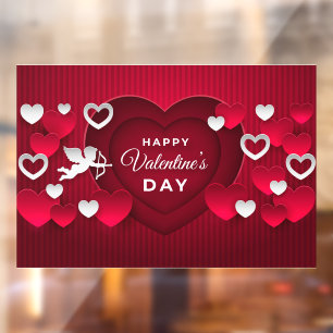 Valentines Day Window Cling