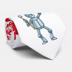 Valentines Day Woodmans heart necktie Tie Hard