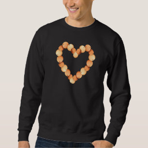 Valentines Day Woodwork Heart Women Grandpa Dad Me Sweatshirt