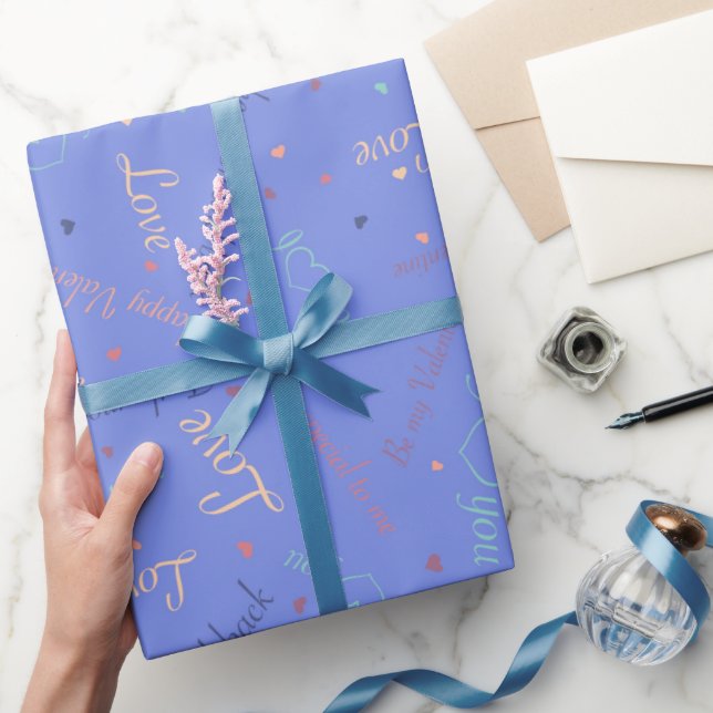 Valentine's Day wrapping paper  (Gifting)