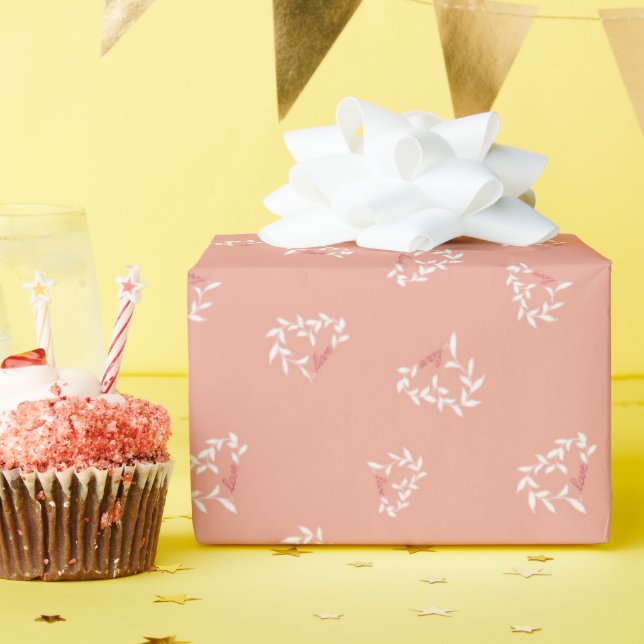 Valentine's Day wrapping paper (Birthday Party)