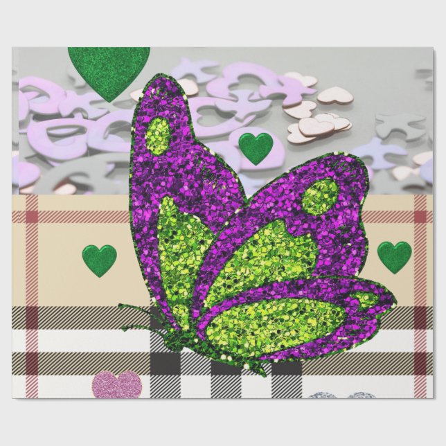 Valentine's Day Wrapping Paper (Flat)