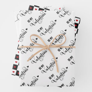 Valentine's Day  Wrapping Paper Sheet
