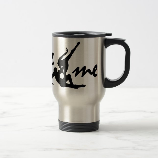 valentine's day you and me travel mug (Right)