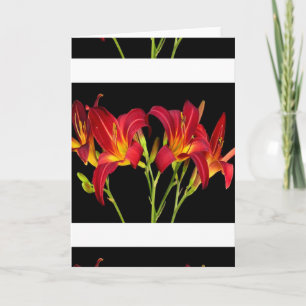Valentine's Exotic Flower Romance Sensual Gifts Holiday Card