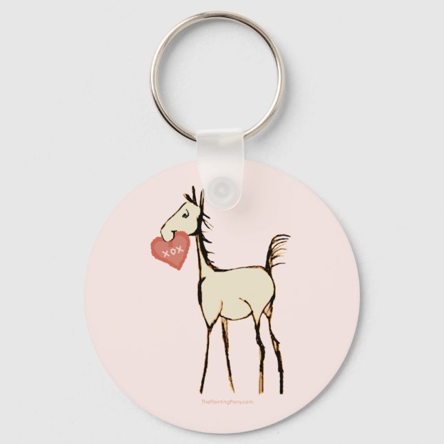 Valentines Foal Key Ring (Front)