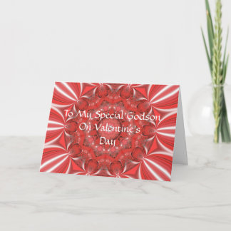 Valentine's For Godson Card