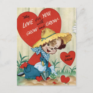 Valentine's for Kids Holiday Postcard