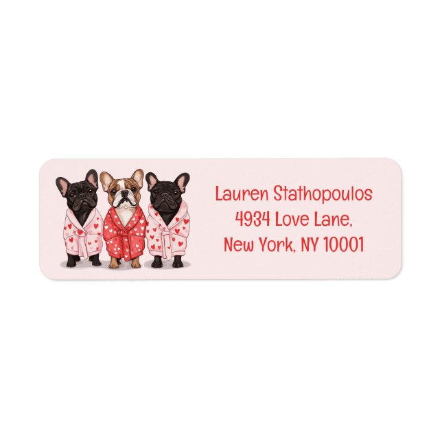 Valentines French Bulldog (Front)