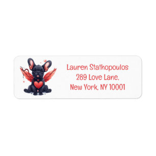 Valentines French Bulldog Cupid