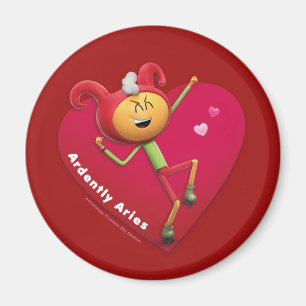 Valentine's Fridge Magnet for Aries