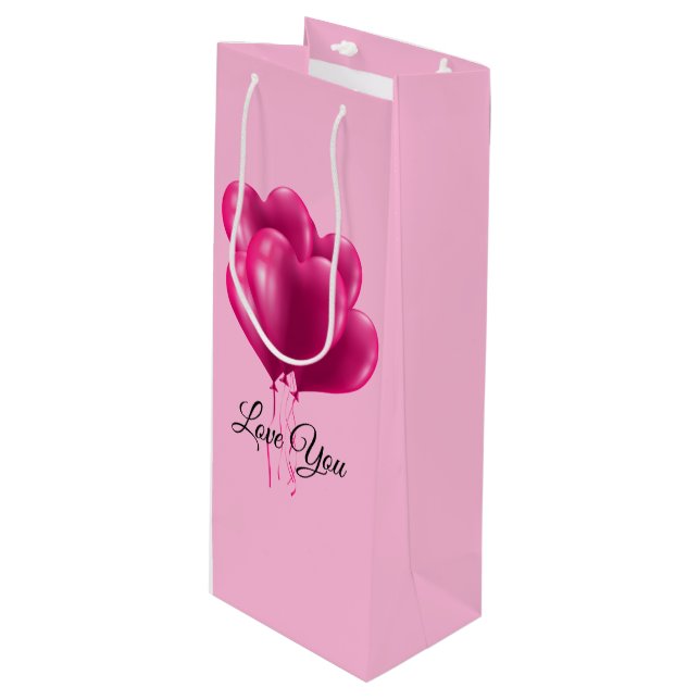 Valentine's Gift Bag (Front Angled)