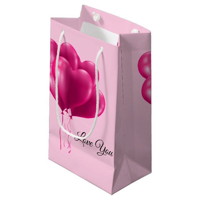 Valentine's Gift Bag (Front Angled)