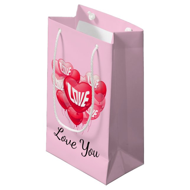 Valentine's Gift Bag (Front Angled)