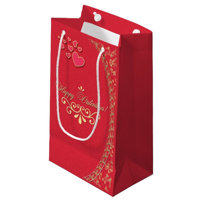 VALENTINES ~ Gift Bag (Front Angled)
