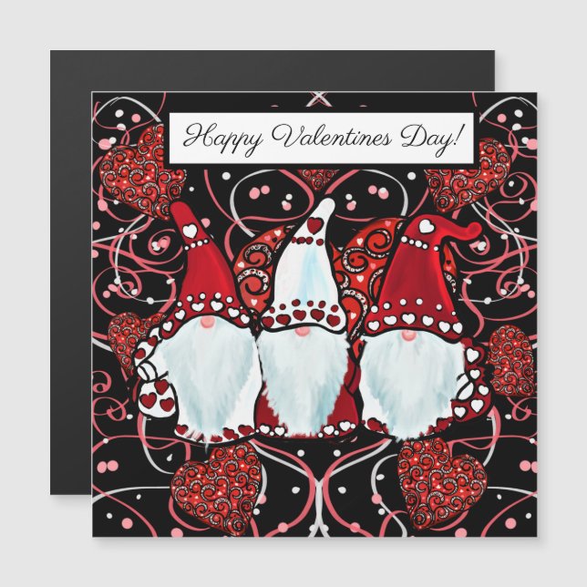 VALENTINES GNOMES   (Front/Back)