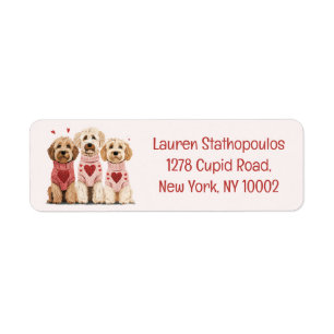 Valentines Goldendoodle Dogs