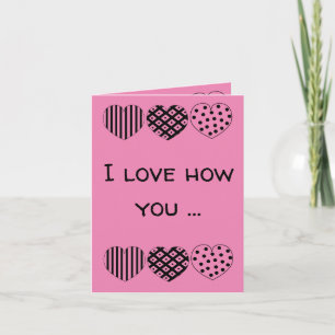 Valentine's Heart  Card