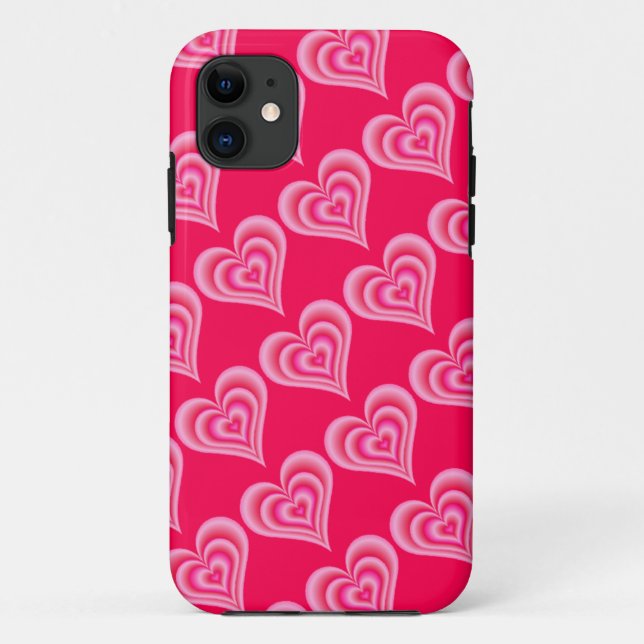 Valentine's heart iphone case (Back)