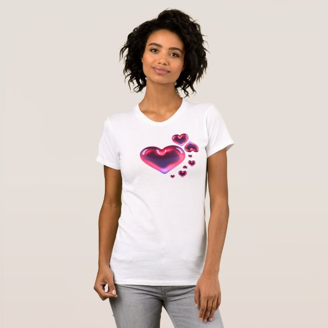 Valentines Heart T-Shirt (Front Full)